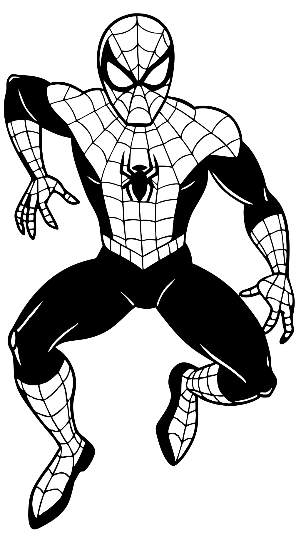 free spiderman coloring pages to print